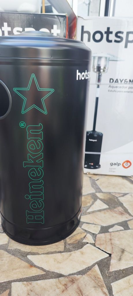 Aquecedor de exterior HOTSPOT GALP 12000W PRETO