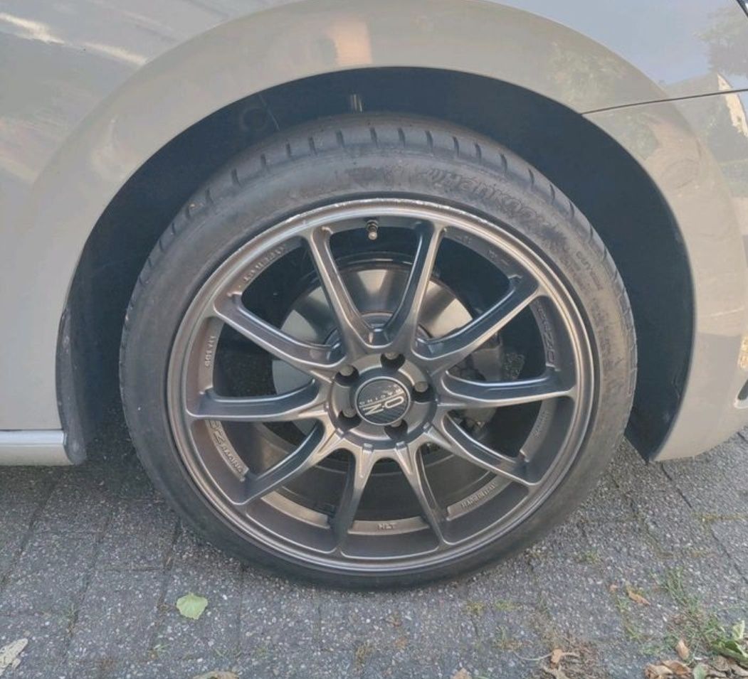 Unikat w necie OZ Hyper GT HLT 5x100 8j ET35 + 215/40/18 hankook letni