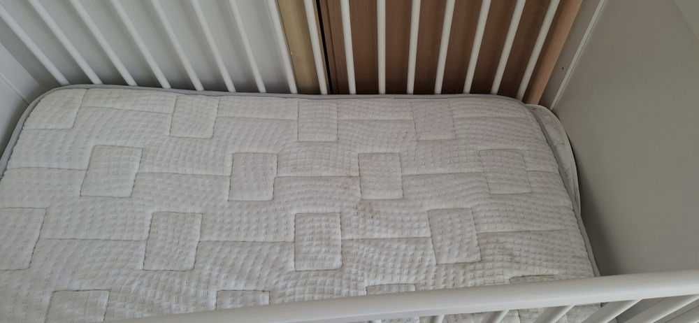 SMÅGÖRA Berço, branco, 60x120 cm IKEA + Colchão
