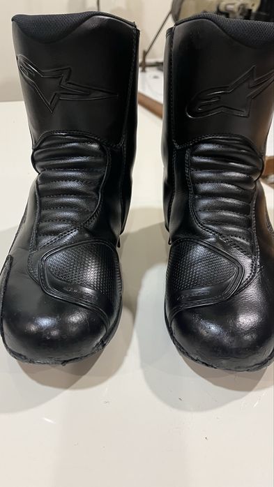 Botas Alpinstars em couro e GORE-TEX á prova de agua