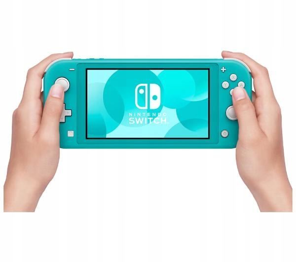 uszkodzony konsola nintendo switch lite 32 gb turkusowa bluetooth wifi