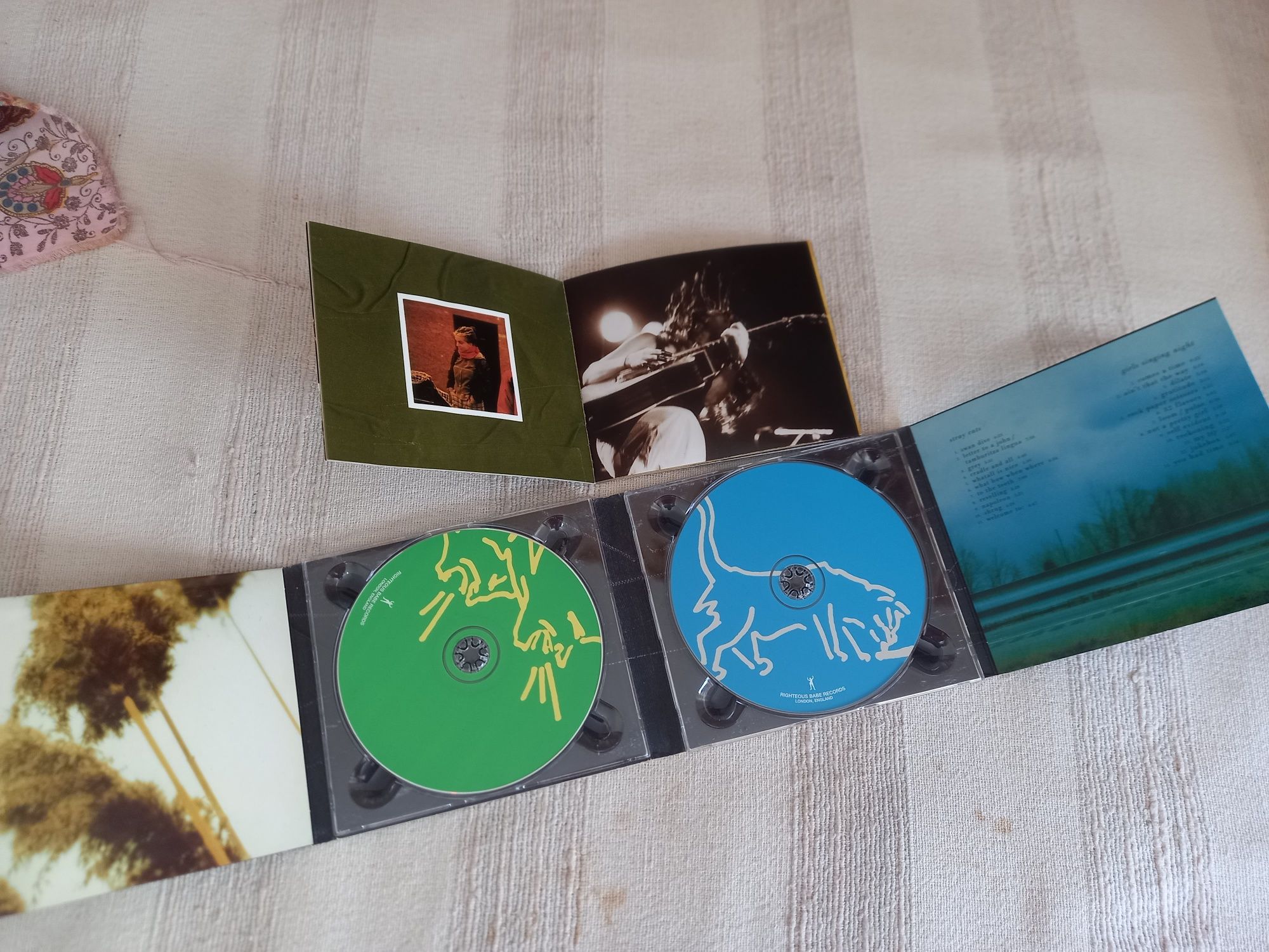 Cd duplo live de Anni DiFranco