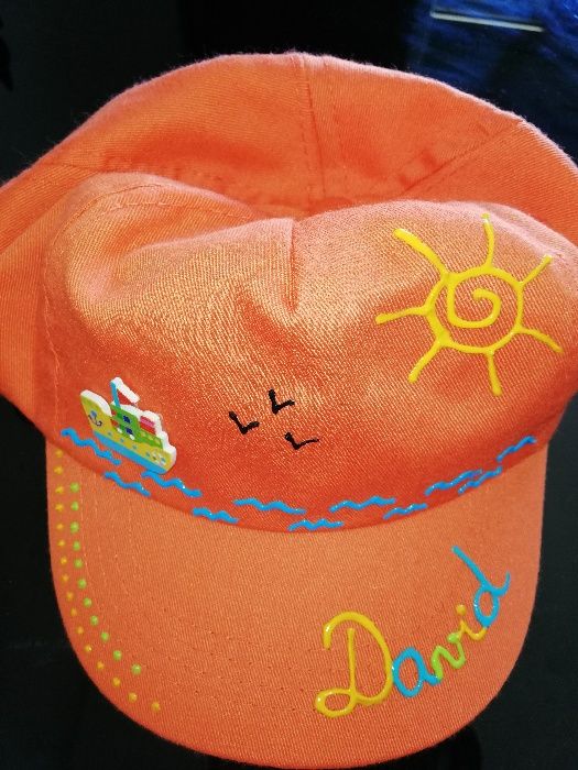 Chapéu de criança com nome