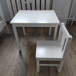 Stolik z krzesełkiem ikea