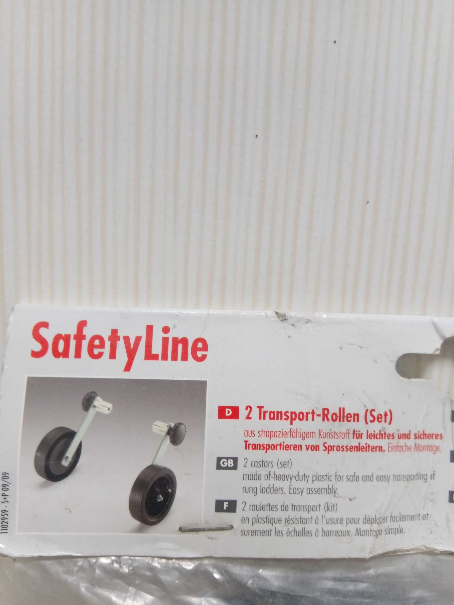 Hailo Safety line-rolki transportowe do drabin elementowych Germany