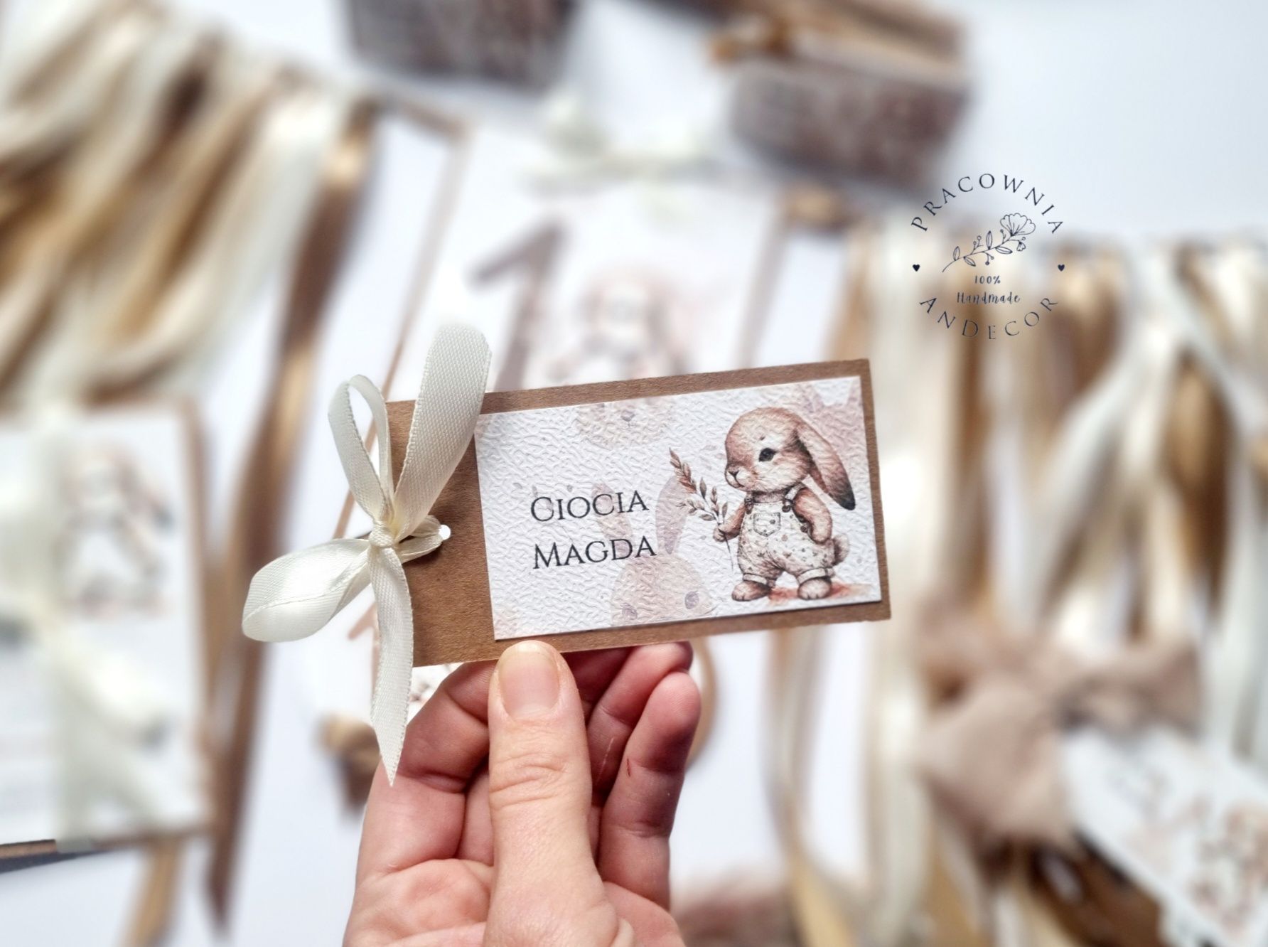 Girlanda na krzesełko roczek hand made