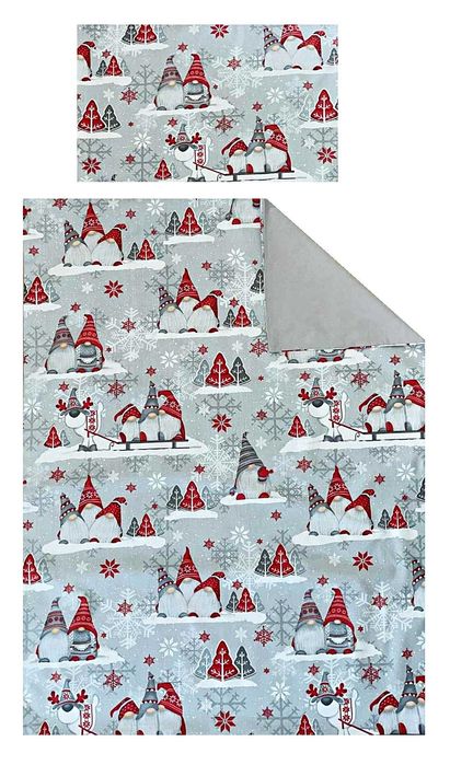 POŚCIEL ŚWIĄTECZNA DZIECIĘCA Niemowlęca 120x90 do łóżeczka 120x60