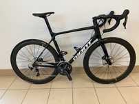 GIANT TCR TEAM Ultegra Pomiar mocy koła Mavic Carbon M/L
