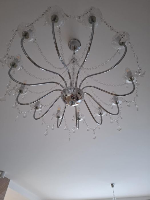 Żyrandol 8ramienny i 12ramienny