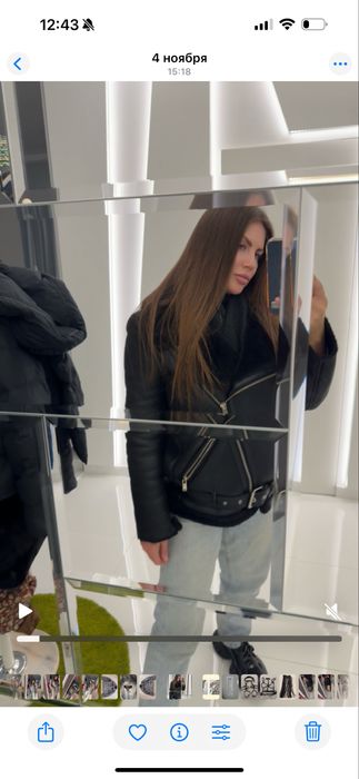 Дублянка Zara колір чорний