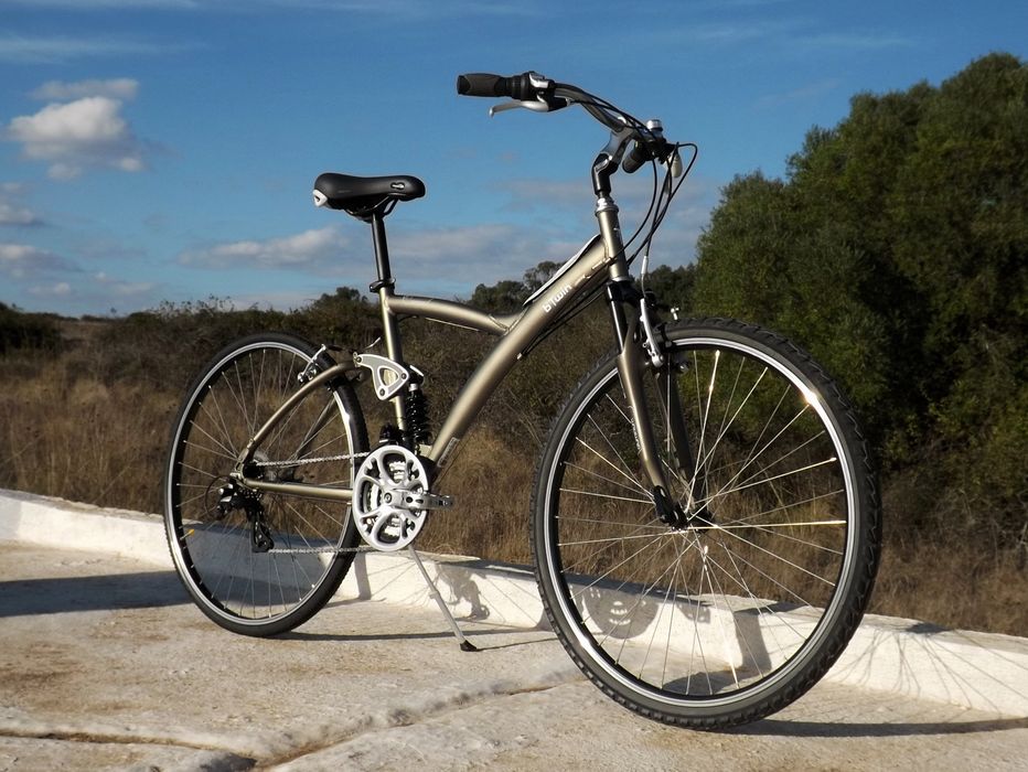 Bicicleta de Cidade/Urbana Btwin Seven - Suspensão Total - Rodas 28"