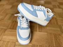 jak NOWE sneakersy na platformie Primark rozm. 40 26 cm