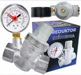 Reduktor Ciśnienia Wody z Manometrem Regulator 3/4 DN20 DAMIX