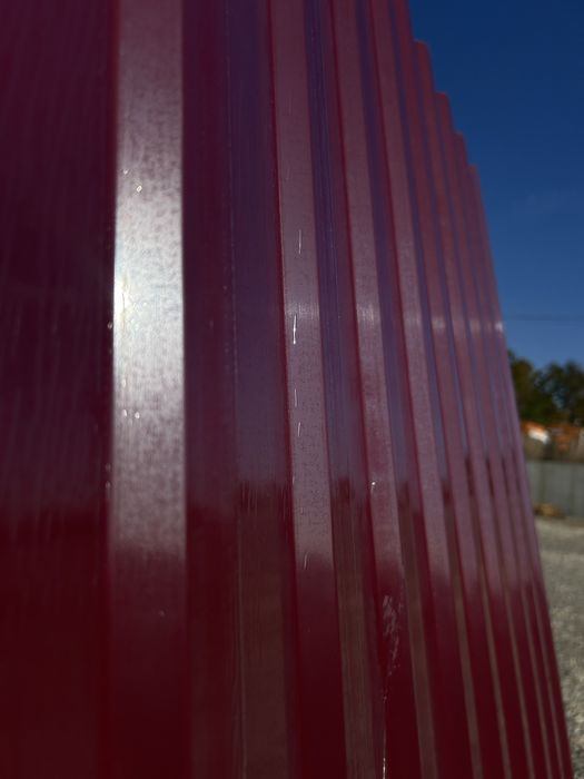 Профнастил НС-14 (11 хв.) RAL 3005 (Червоне вино) 2000×1170 мм