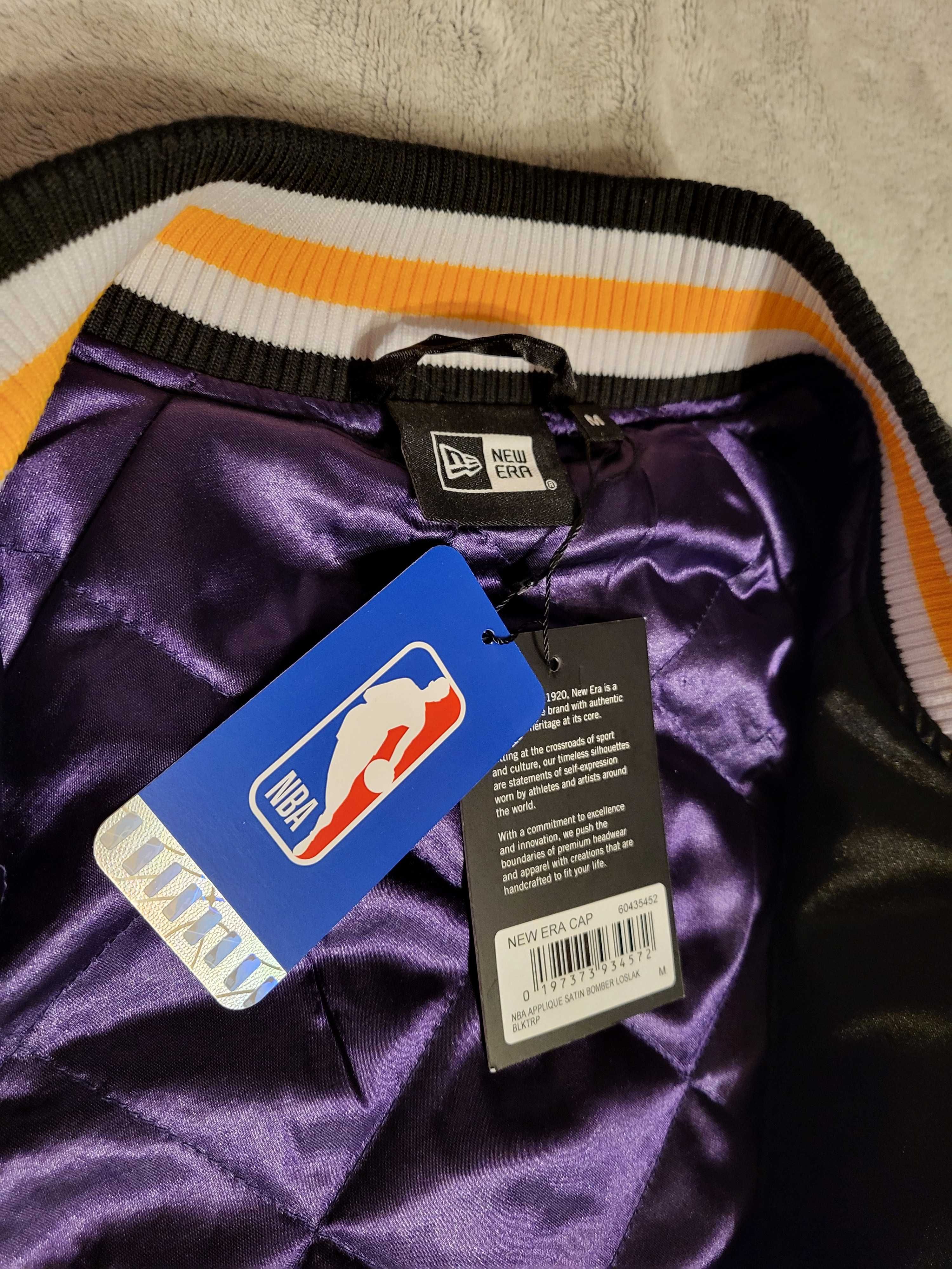 Kurtka Bomber New Era  - LA Lakers NBA - rozmiar M