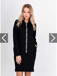 Sukienka czarna dresowa od rL do r48/50