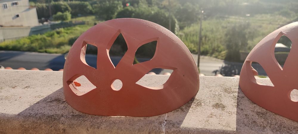 Apliques/candeeiros Rústicos (cerâmica)