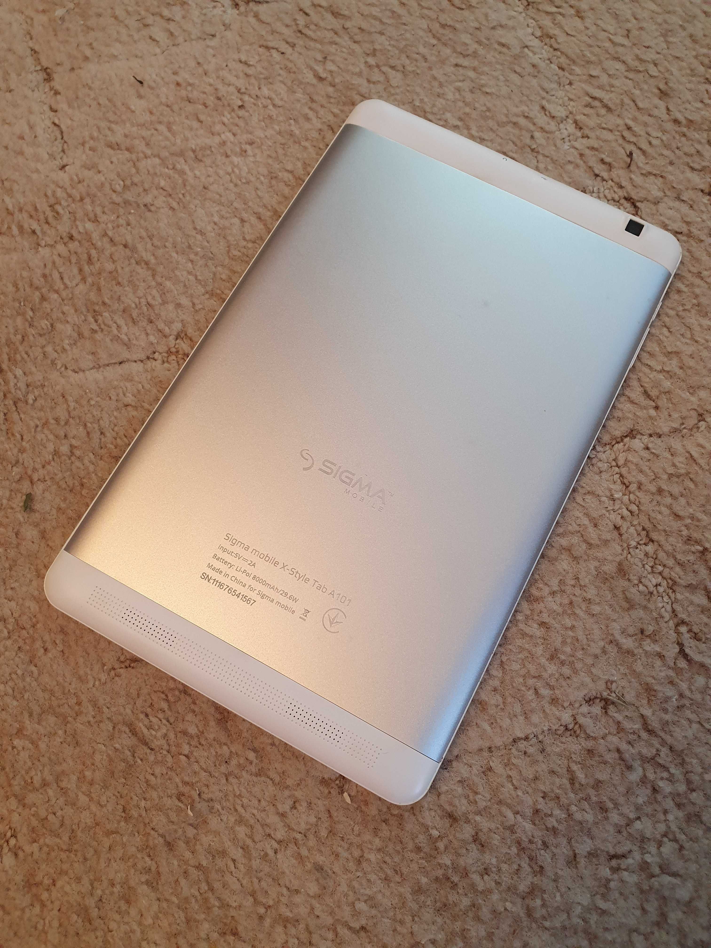 планшет-телефон SIGMA X-Style Tab A101 (экран 10,1 дюйма, 2 сим карты)