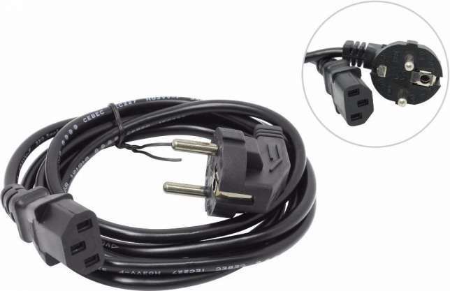 Сетевой кабель 220V для монитора или системного блока