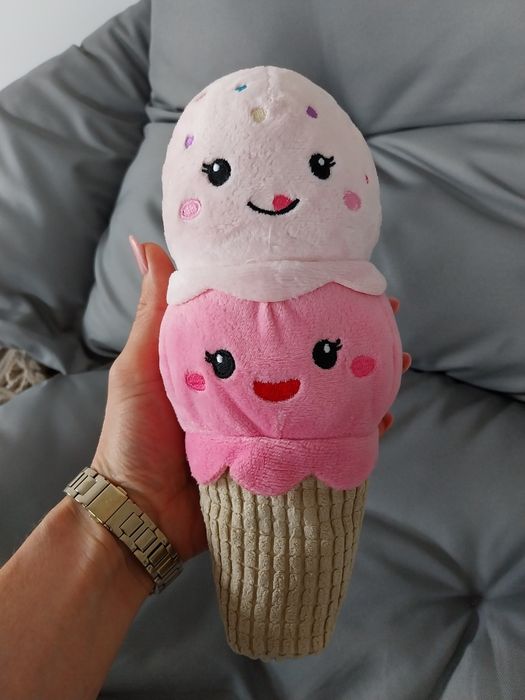 Pluszak dla dziecka,maskotka w ksztalcie loda.