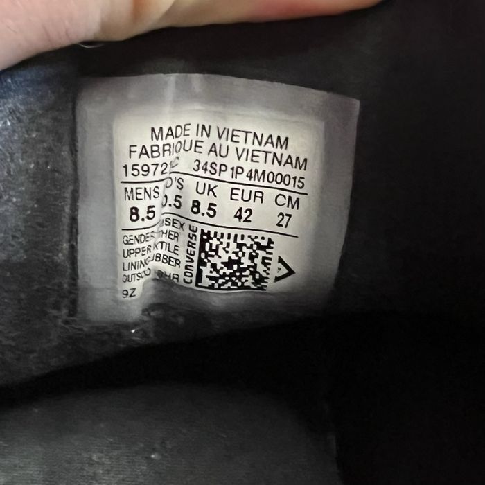 Кеди Converse One Star оригінальні чоловічі шкіряні кросівки конверс