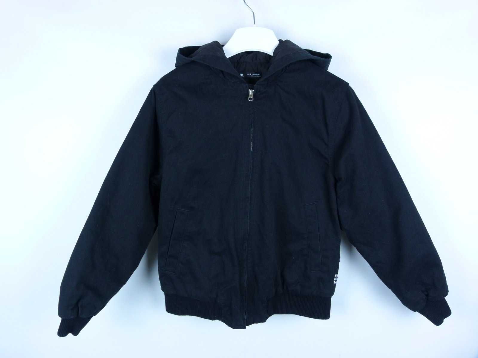 ZARA Kids+ kurtka biodrówka z kapturem / L - 156/164 cm