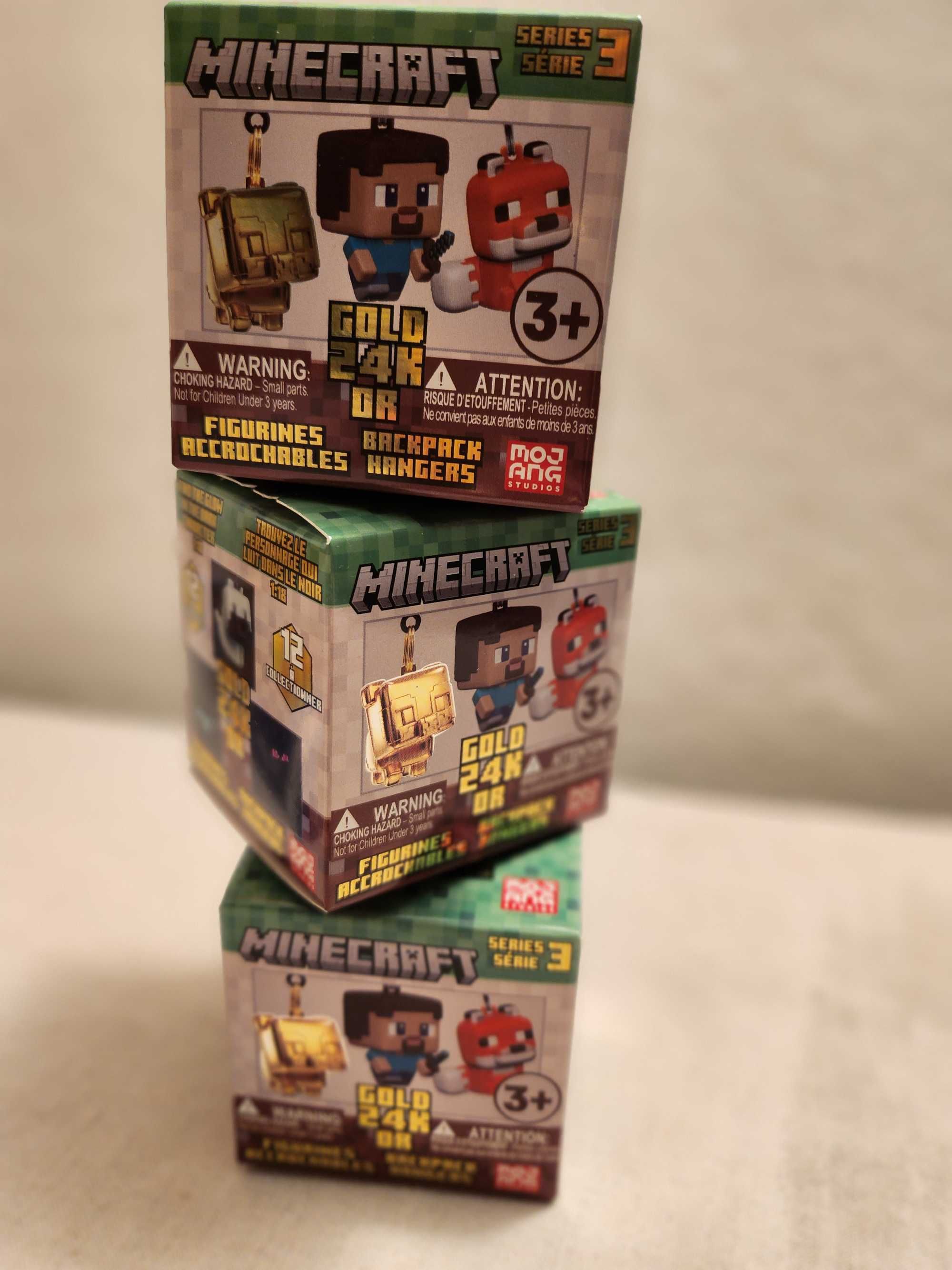 Nowe breloki Minecraft do plecaka