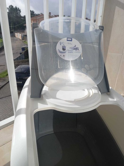 caixa areia para gato grande