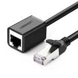 Przedłużacz Ethernet Ugreen Nw112 Cat.6 Ftp 0.5M Czarny Rj45