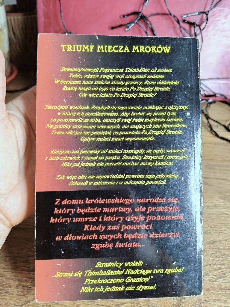 Książka Triumf miecza mroków 32