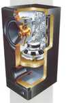 Kef Reference 102/2 kolumny stereo podstawkowe Uni-Q  band-pass