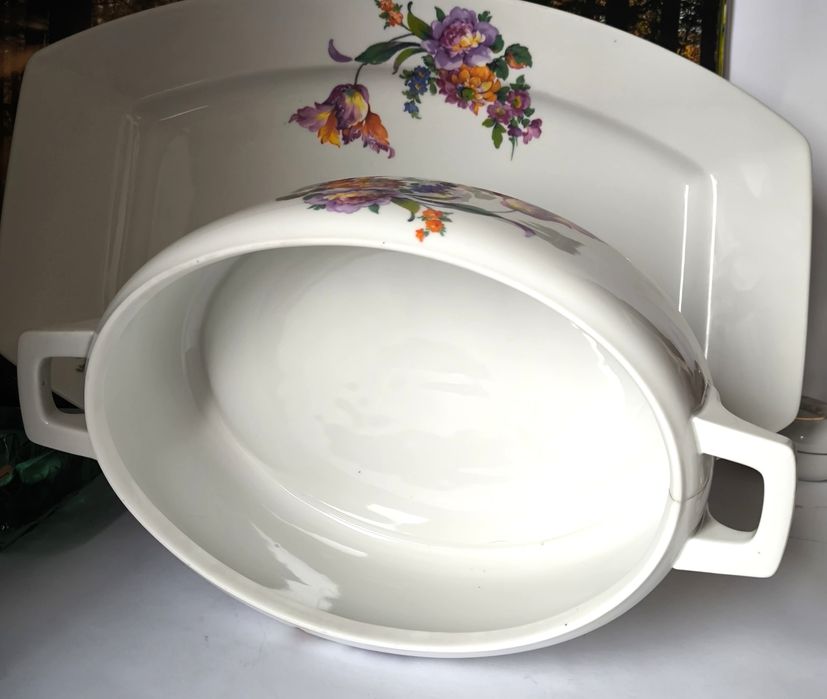 Serwis obiadowy Ćmielów Alicja części piękna stara porcelana