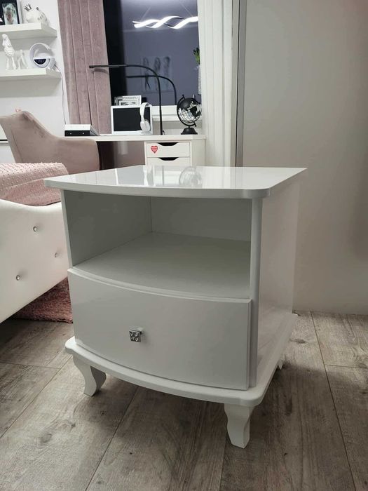 Szafka nocna biała