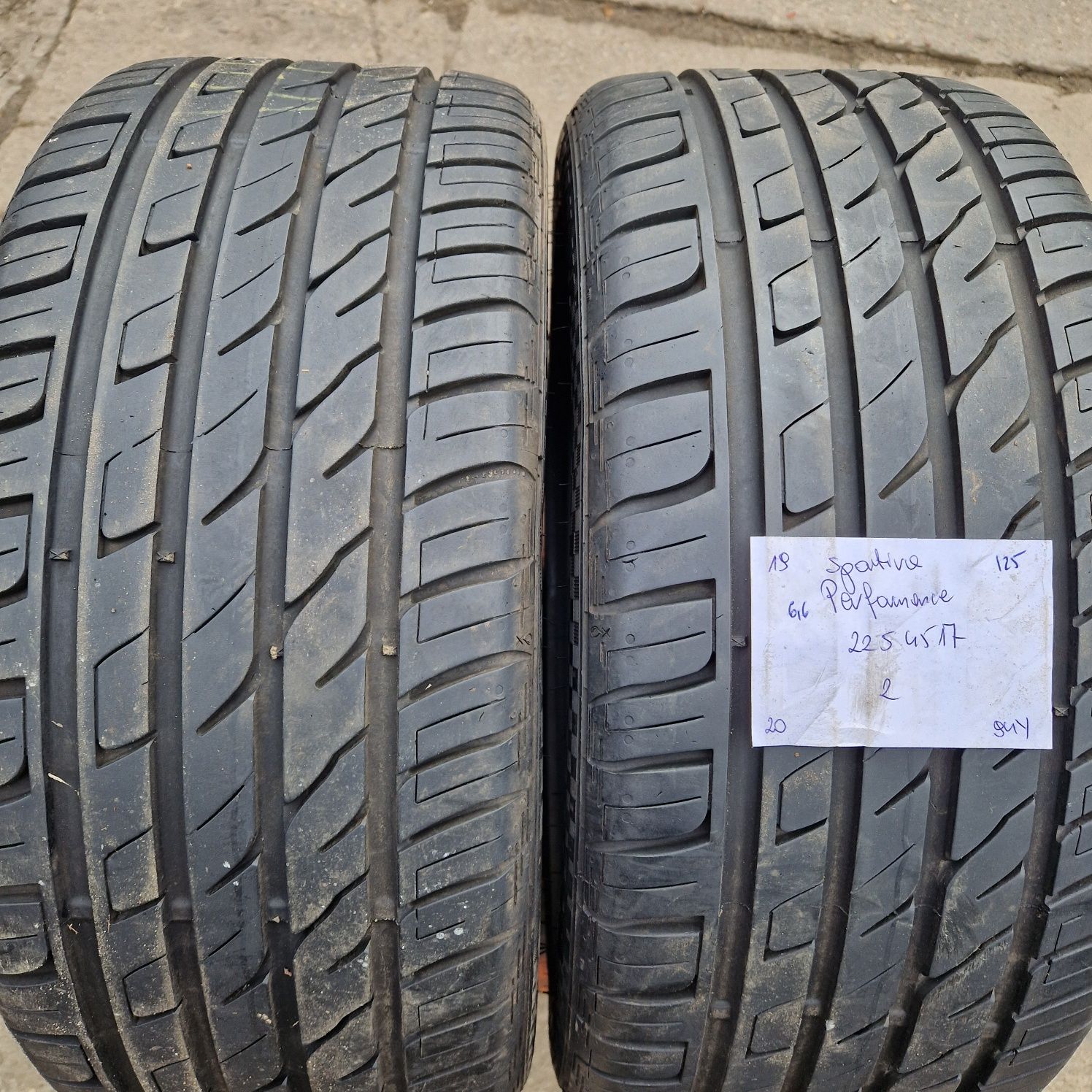 225/45/17 225/45R17 Sportiva 2020 lato