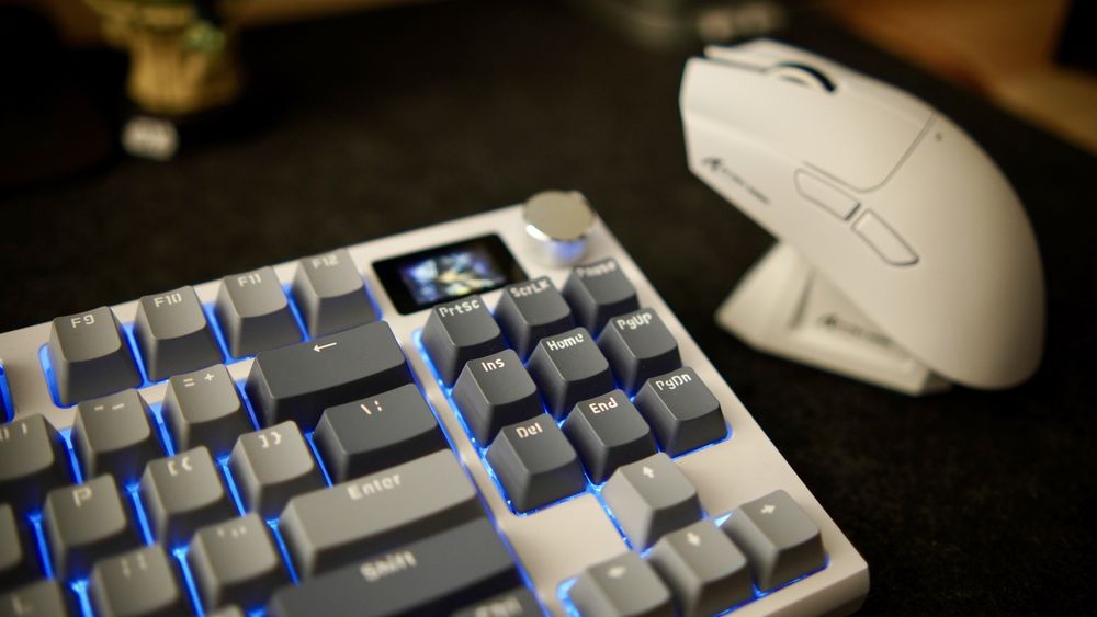 Teclado Mecânico Attack Shark K86 + Rato X11 – Conjunto Gaming