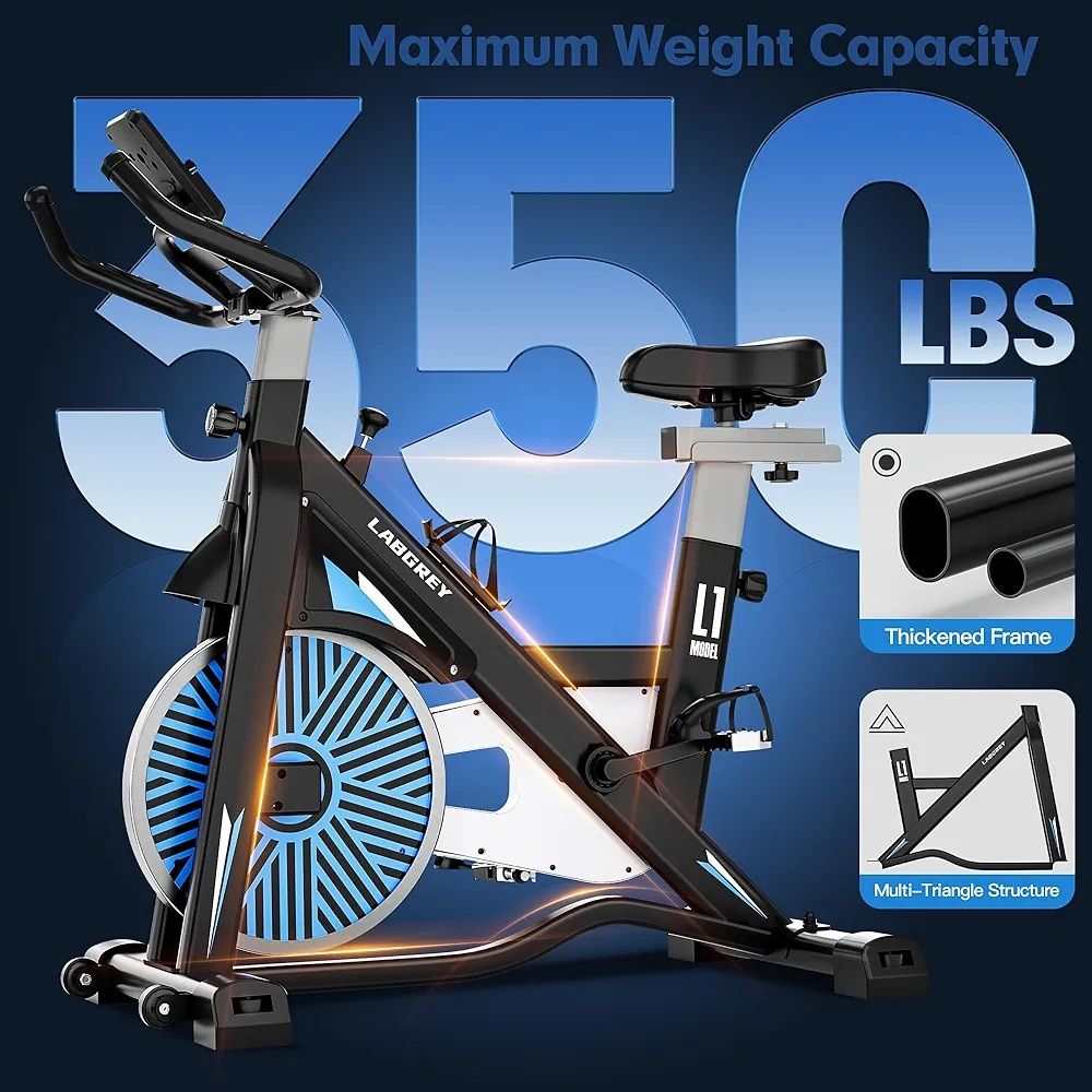 Nowy Rower Stacjonarny Treningowy Spinningowy Labgrey koło 15kg LCD