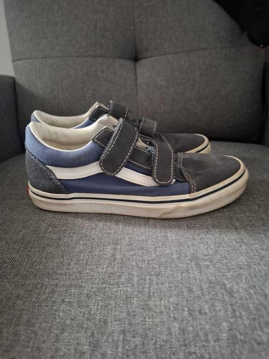 Vans Ténis Old Skool V Criança (Azul - 33)