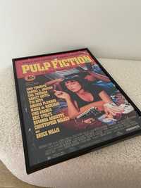 pulp fiction plakat z ramka vintage obraz