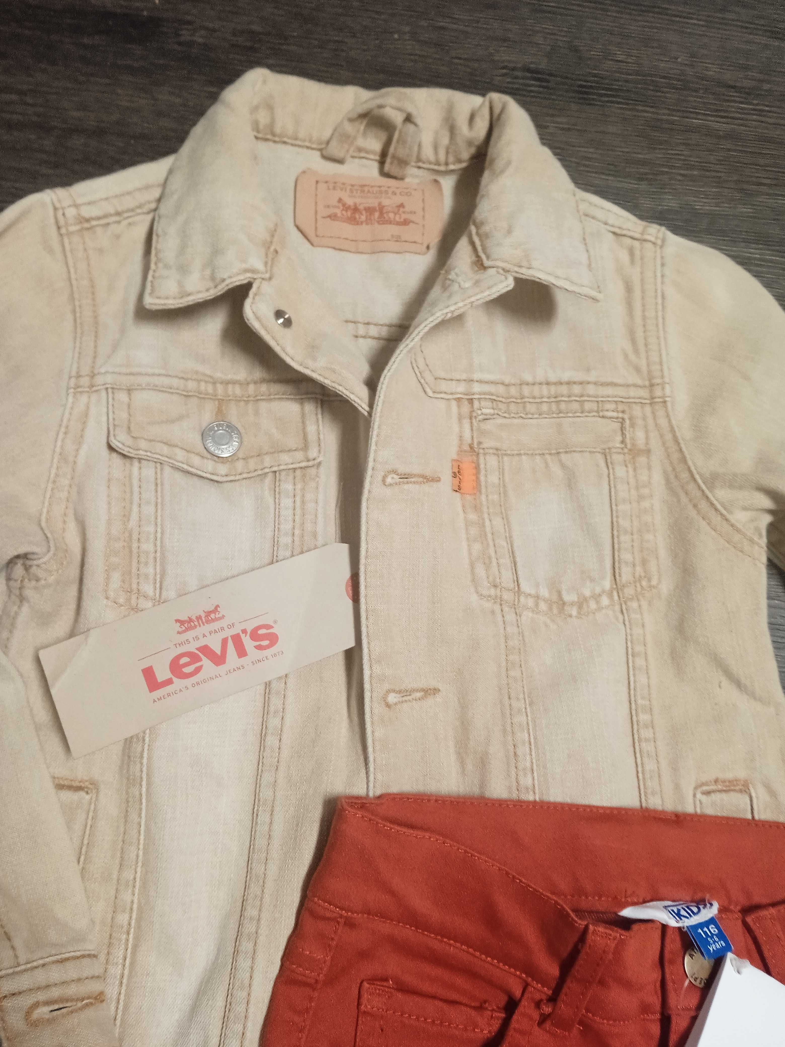 Джинсова куртка Levi's, джинси 98, 110-116 см