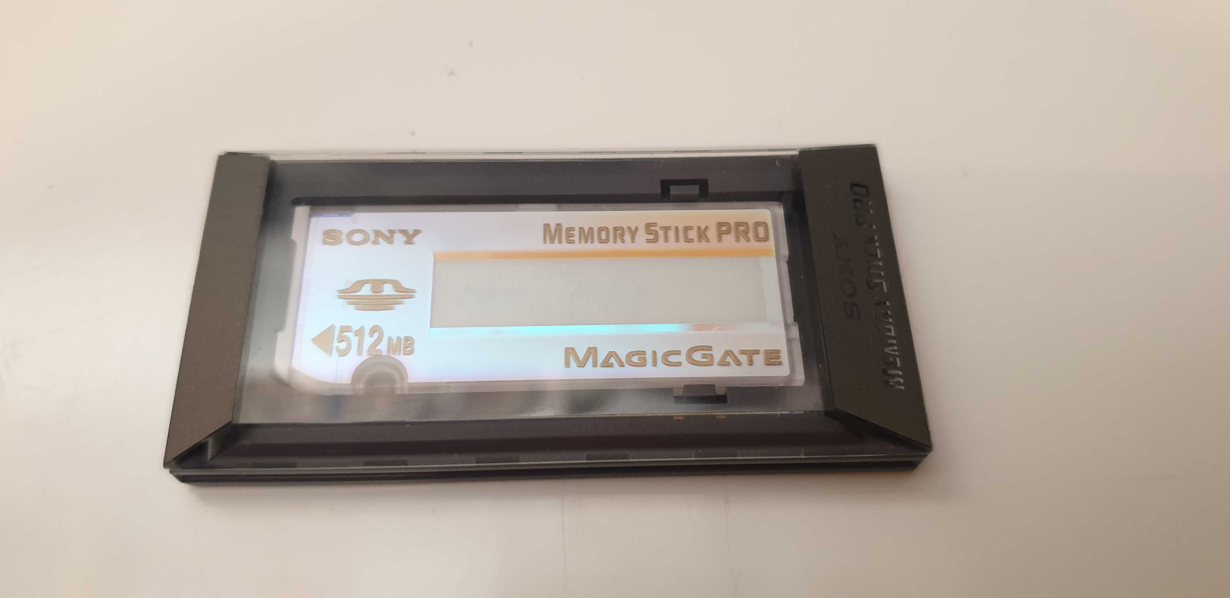 Sony Memory Stick PRO 512MB, pamięć
