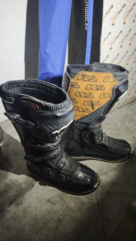 Botas W2 42 enduro / motocross