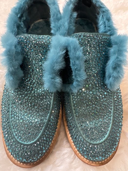 Оригінальні зимові лофери Le Silla