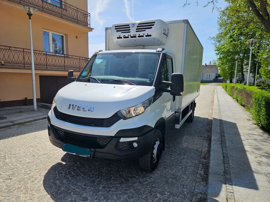 Fiat Ducato  Iveco Daily70C17, Chłodnia mroźnia multitemperatura, Salon Polska