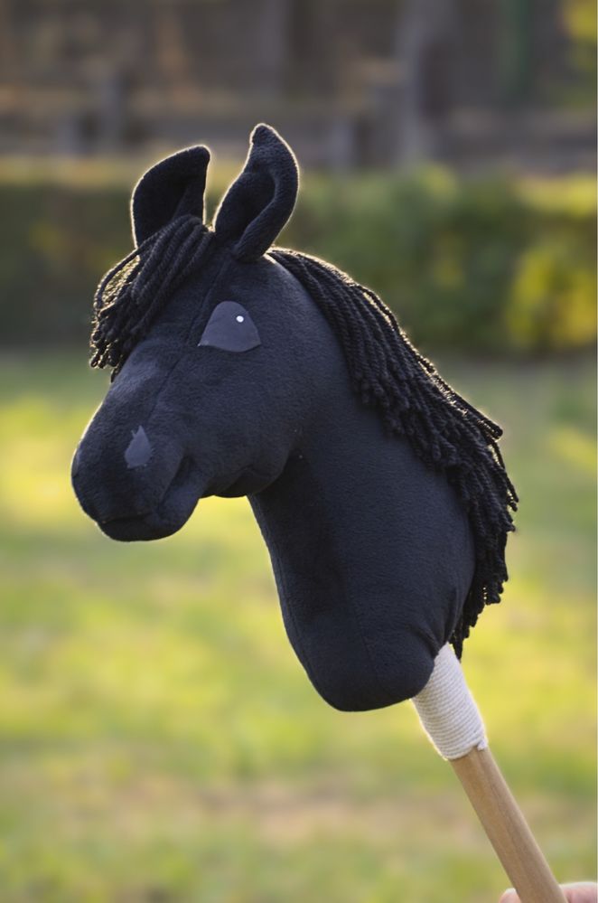 Hobby horse A4 czarny kary