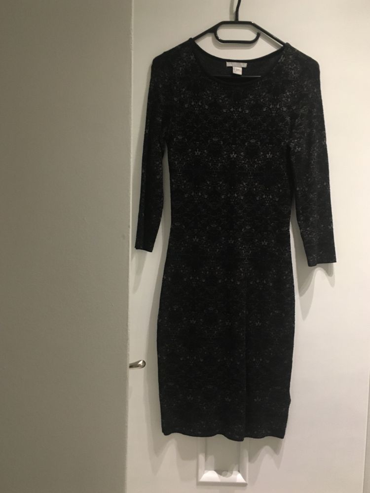 Sukienka  tuba H&M HM dzianinowa  S sweterkowa