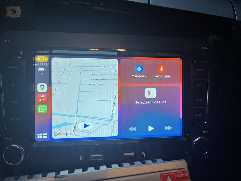 Магнітола 2/32 гб VW, Skoda - Carplay Android + КАМЕРА ЗАДНЬОГО ВИДУ