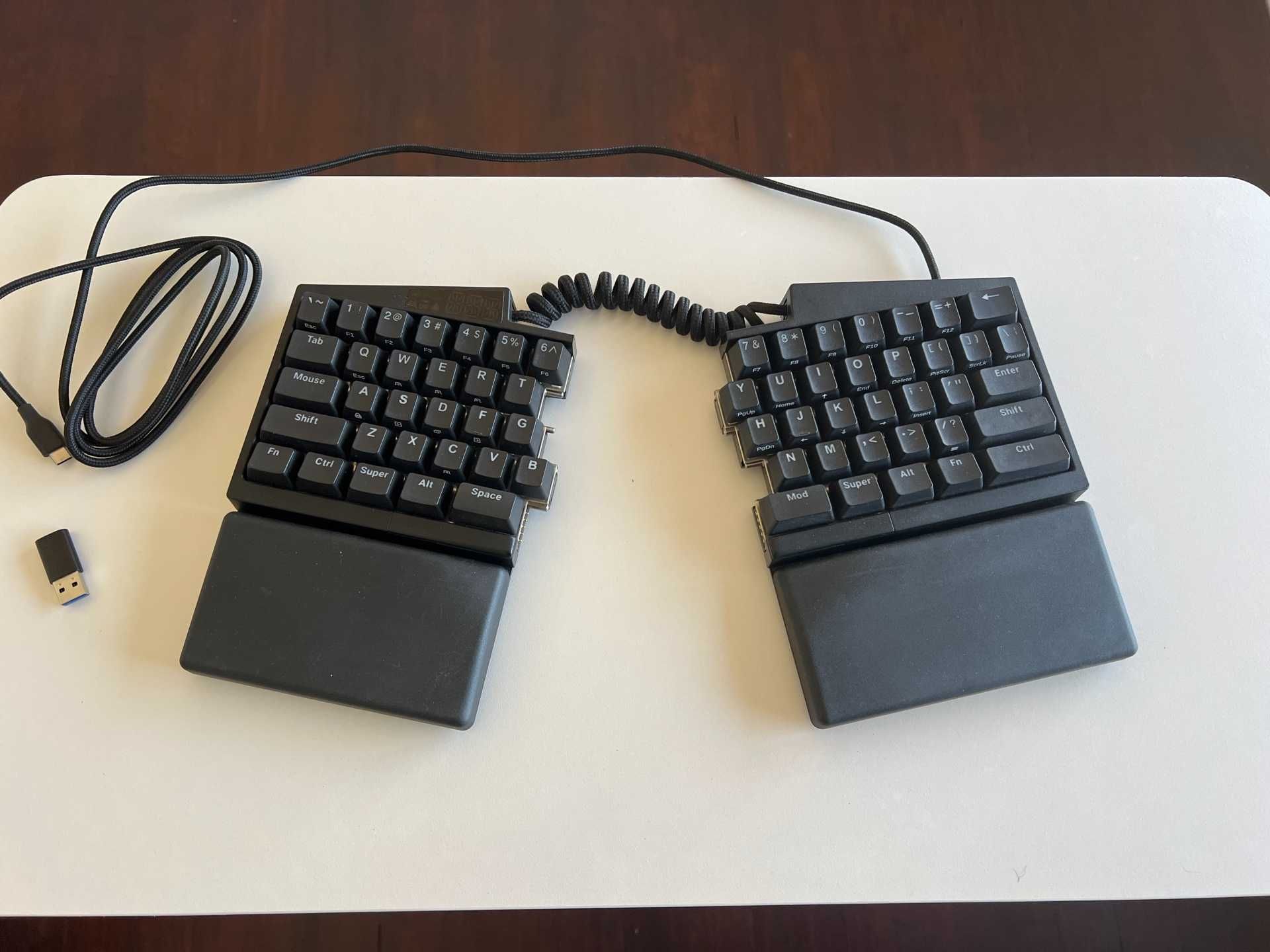 Teclado 60% UHK60 Ultimate Hacking Keyboard v2