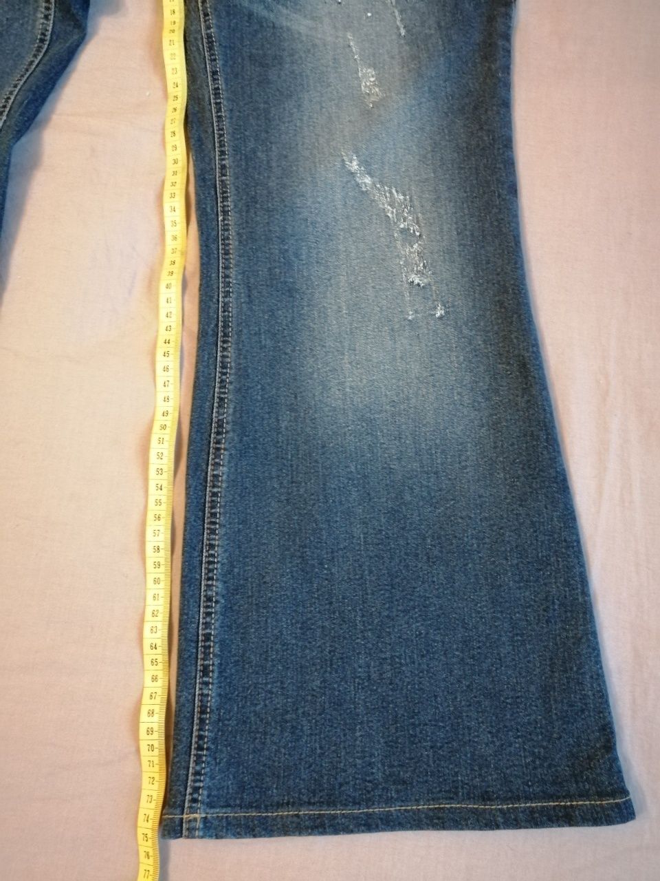 Spodnie Jeansy ciążowe 44 46 XXL Bonprix bootcut