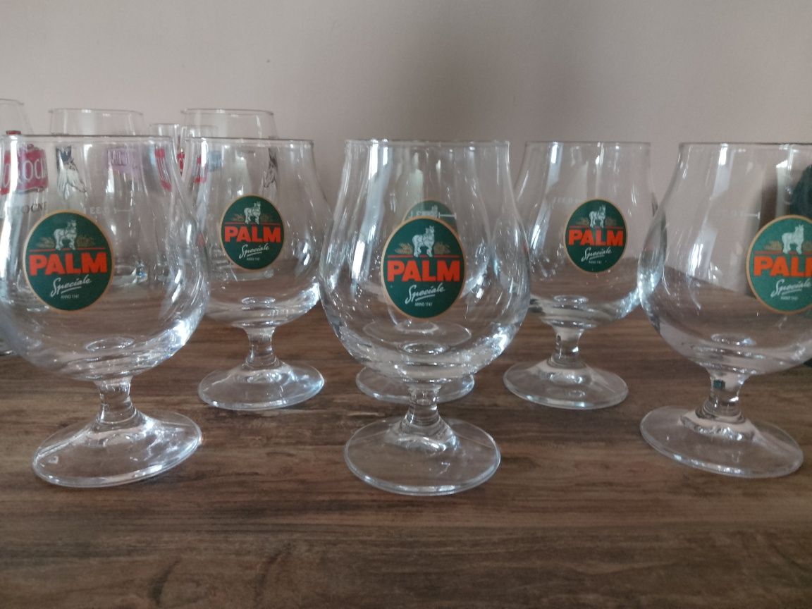 Zestaw 6 sztuk szklanek do piwa PALM