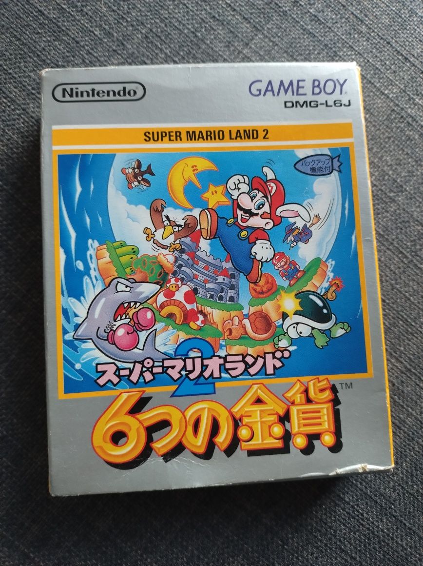 Super Mario Land 2 Gameboy + box